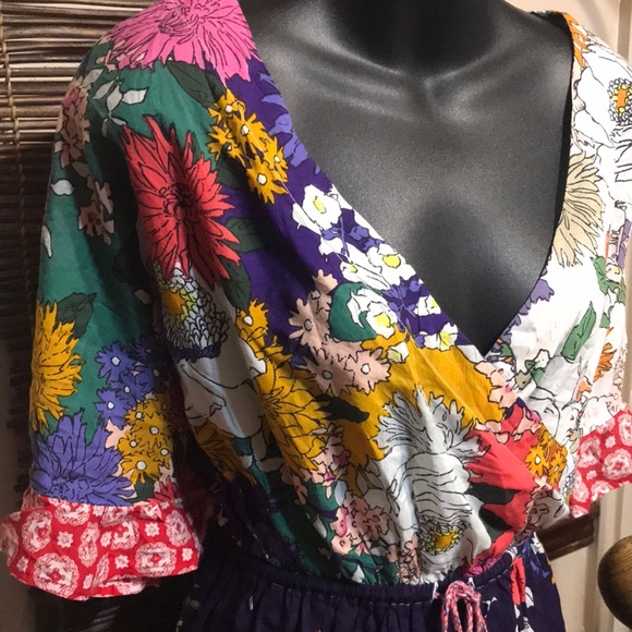🚨B2G1 ANTHROPOLOGIE Bohemian Multi Color Dress - Picture 6 of 12